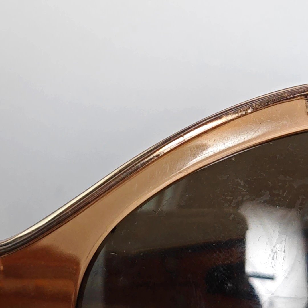 GIVENCHY green round composite sunglasses