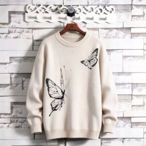 Cute Butterfly Knit Sweater