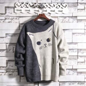 Cute Cat Knit Sweater
